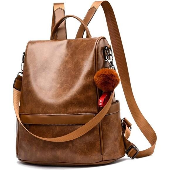 Women Backpack Purse PU Leather/ Casual Shoulder Bag/ Satchel Bags